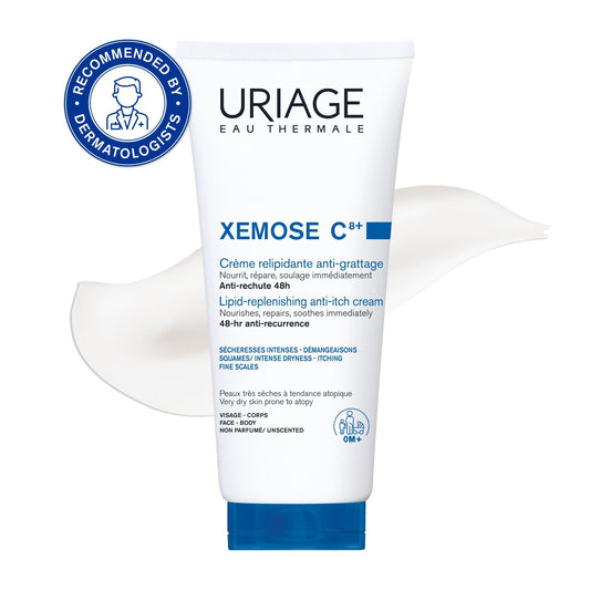 Uriage Xemose C8+ Lipid-Replenishing Anti-Itch Cream 200ml – Itchy Skin Relief