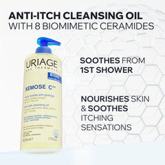 Uriage Xémose C8+ Anti-Itch Cleansing Oil 1L – Gentle Cleanser