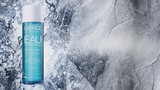 Uriage thermale Glow up water essence informative video