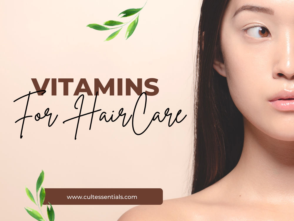 Role of vitamins in hair growth