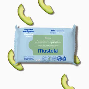 Mustela Bio Organic Cleansing Wipes x20