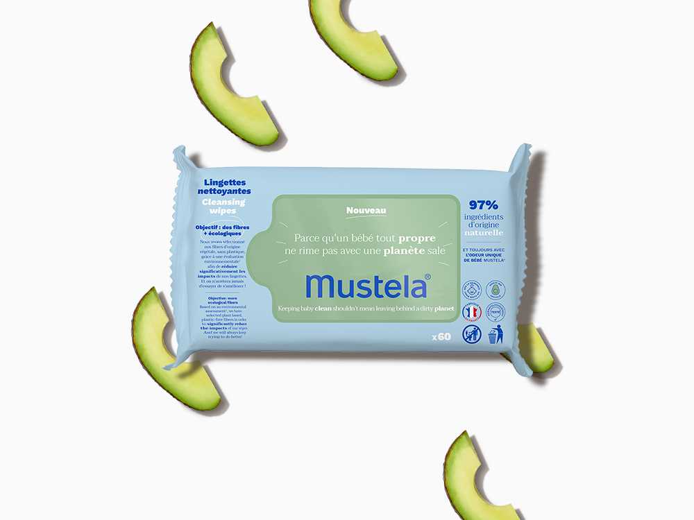 Mustela Cleansing Wipes x60