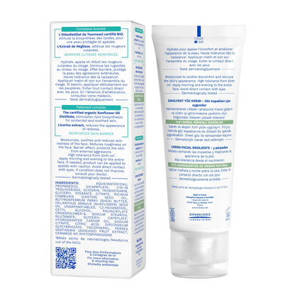 Mustela Stelatopia Emollient Cream Product Back Side Image