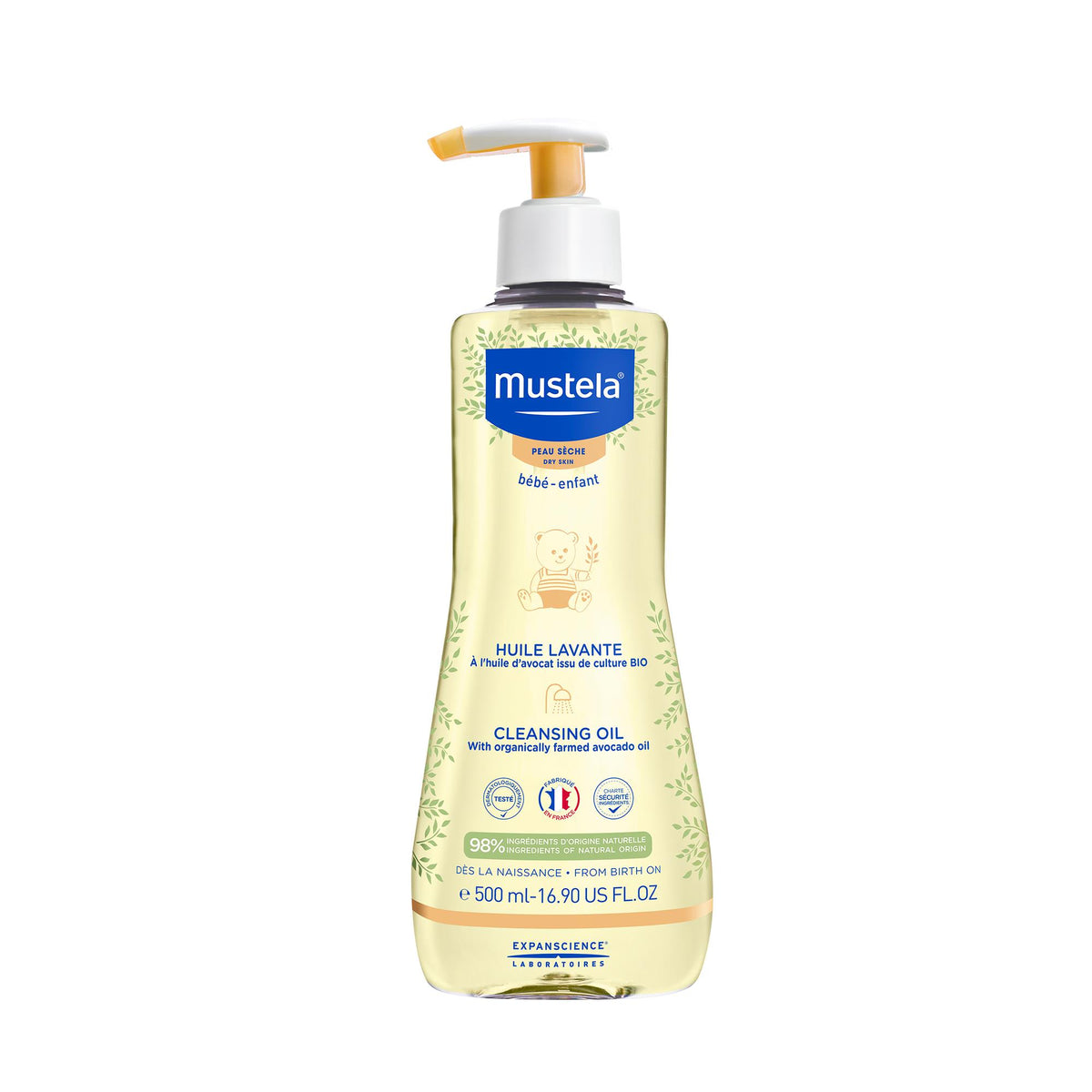 Mustela Cleansing Oil 500ml