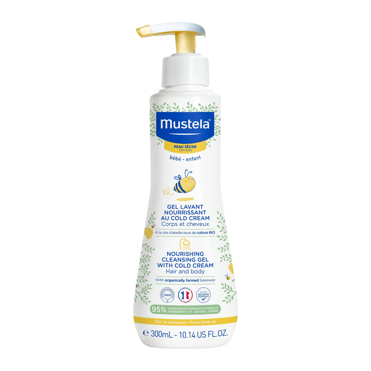 Mustela Nourishing Cleansing Gel with Cold Cream 300ml Product Image