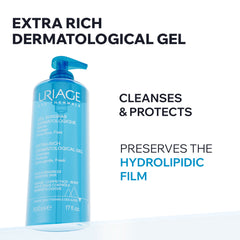 Uriage Extra Rich Cleansing Gel 1L – Daily Soap-Free Care