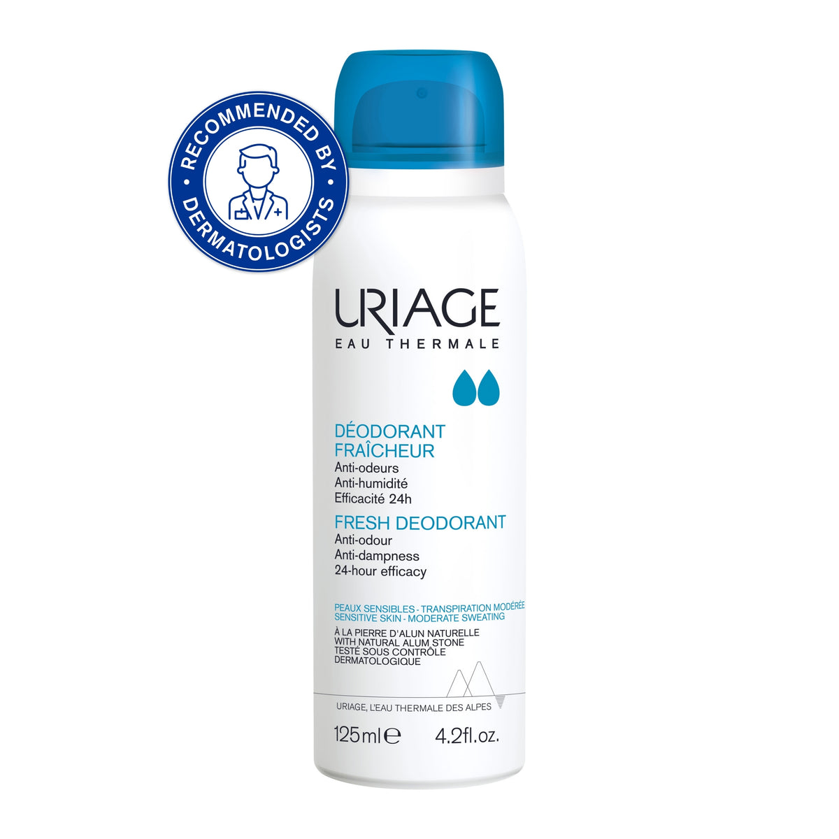 Uriage Fresh Deodorant Spray 125ml