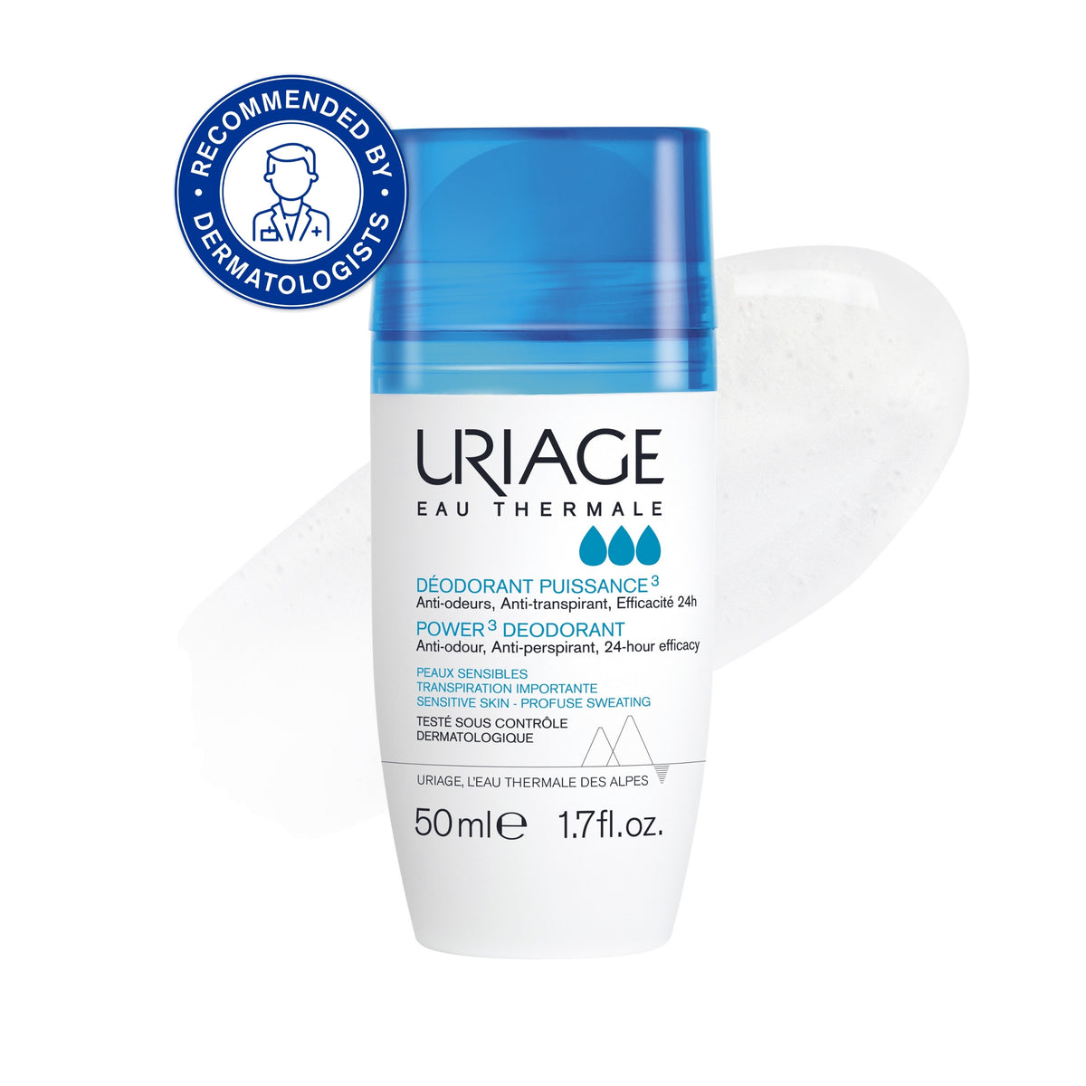 Uriage Power3 Deodorant Roll On 50ml