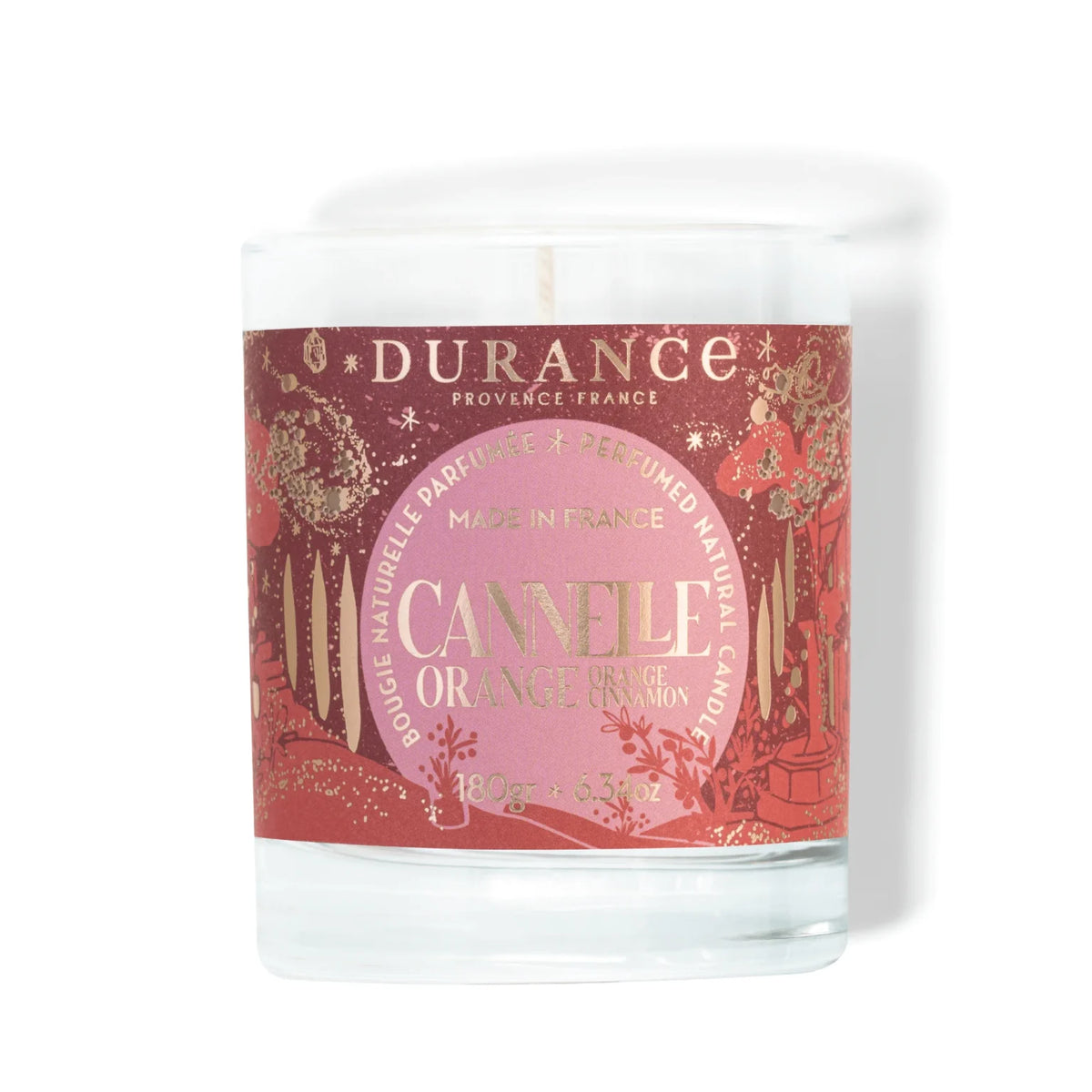 Durance Perfumed handmade Candle 180 gr Orange Cinnamon