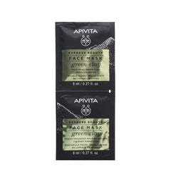 Apivita Green-Clay Face-Mask 2X8ml