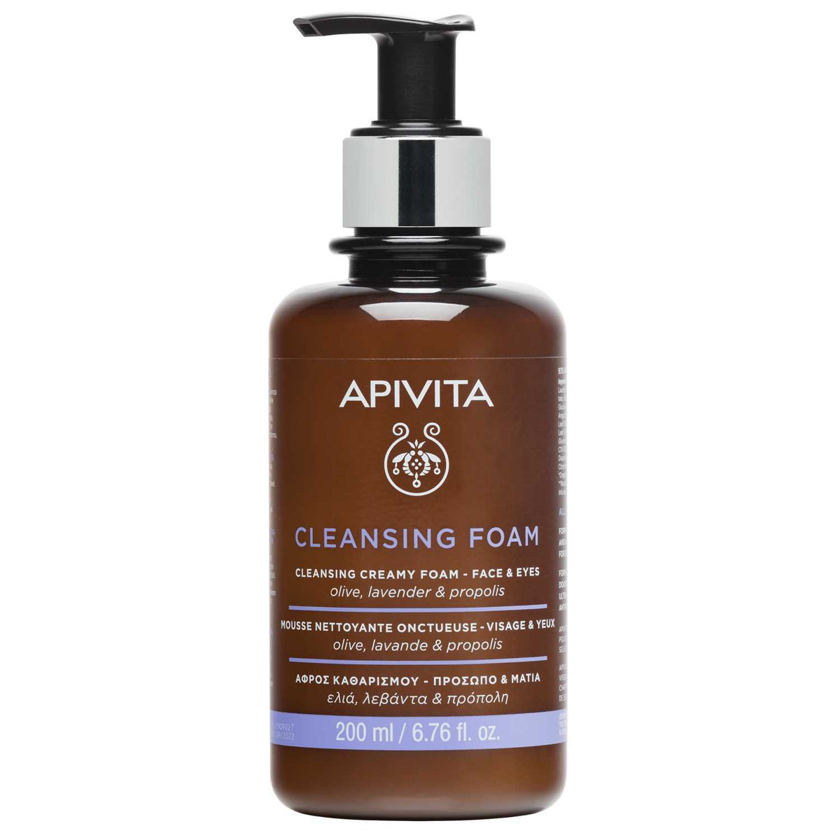 Apivita Cleansing-Foam Face-Eyes 200ML