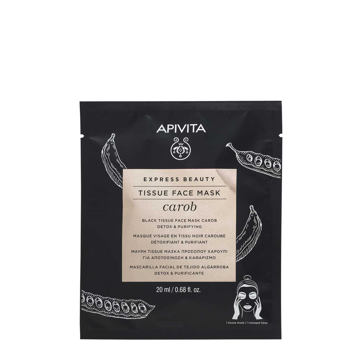 Apivita Tissue Face Mask-20ml