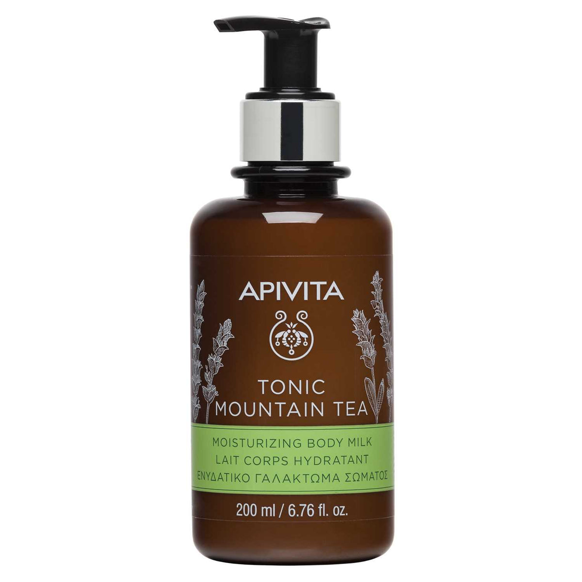 Apivita Mountain Tea Body Milk 200ml