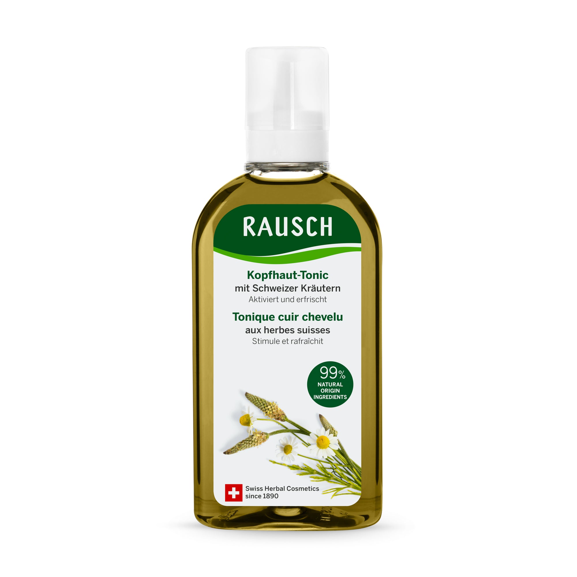 Rausch Swiss Herbal Hair Tonic 200ml for Healthy Hair