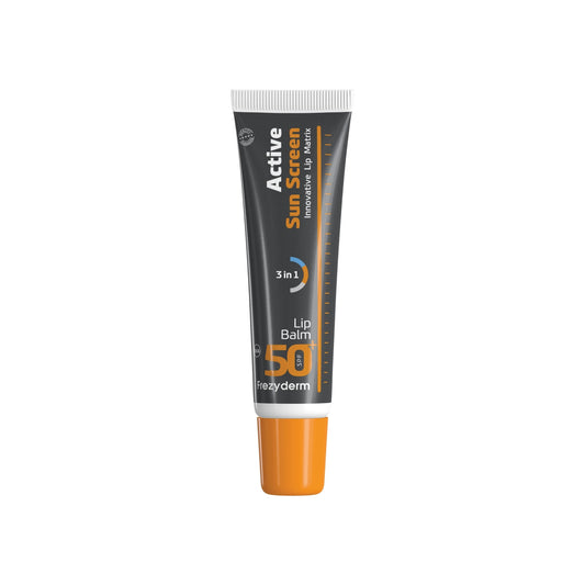 FrezyDerm Active Sun Screen Lip Balm SPF 50+ 15 ml