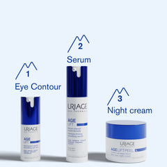 Uriage Age Lift Peel New Skin Night Cream Complete skin routine