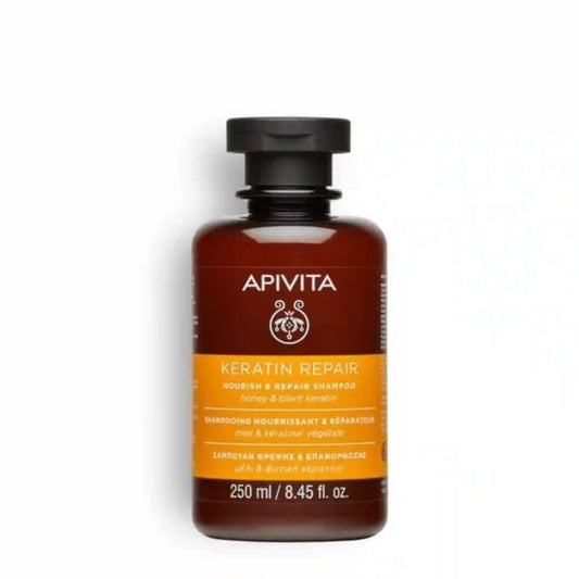 Apivita Keratin Repair Shampoo 250ML for Damaged Hair