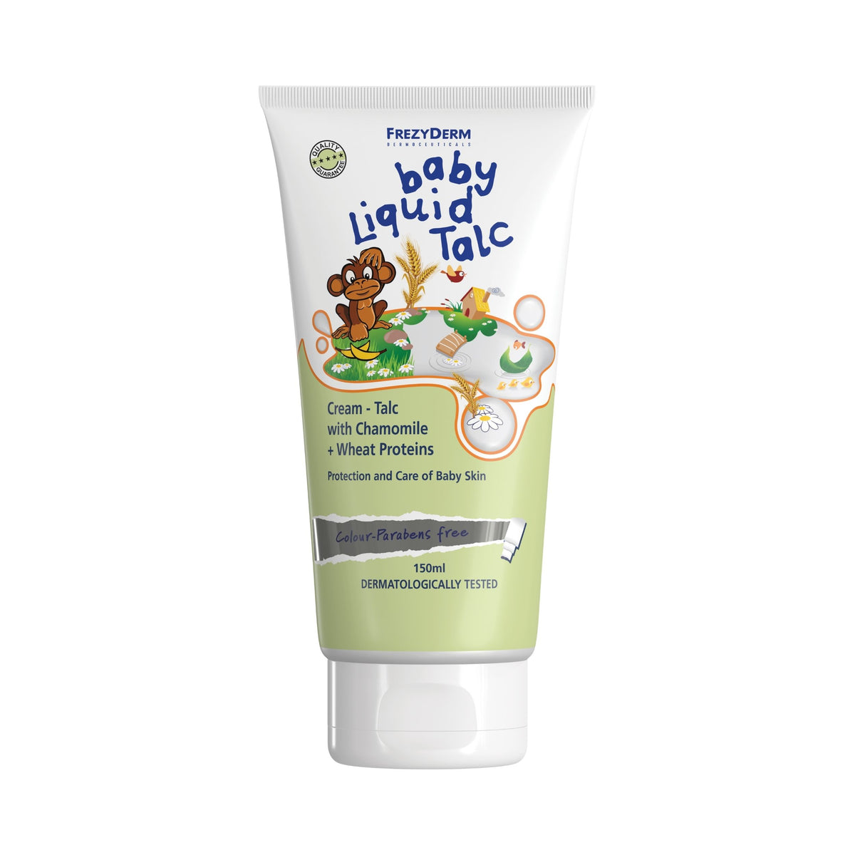 FrezyDerm Baby Liquid Talc 150ml