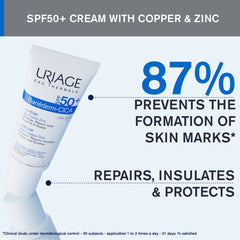 Uriage Bariéderm-Cica Cream with Copper Zinc SPF50+ 40ml – Intensive Skin Repair