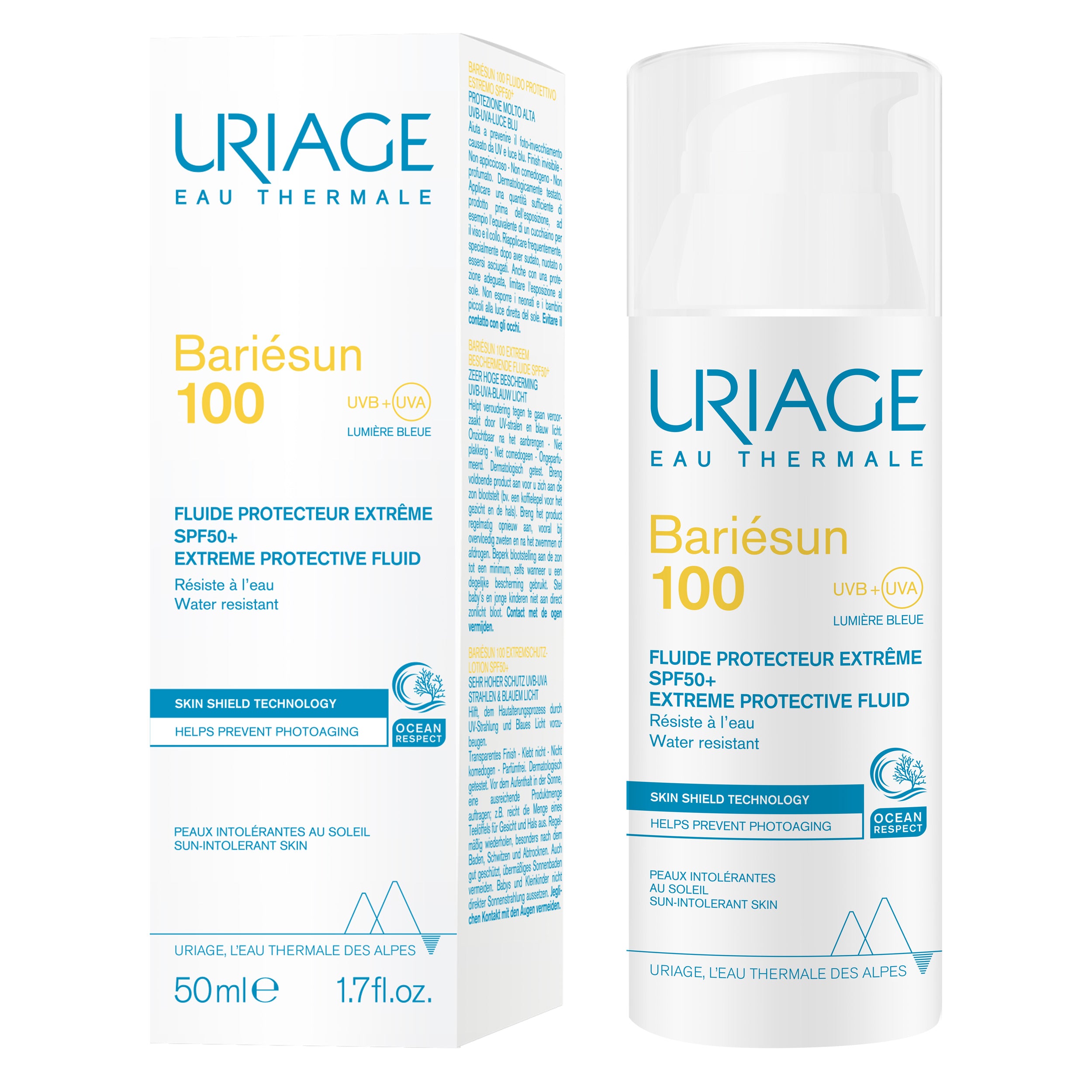 Uriage Bariesun100 Extreme Protective Fluid SPF50+ 50ml