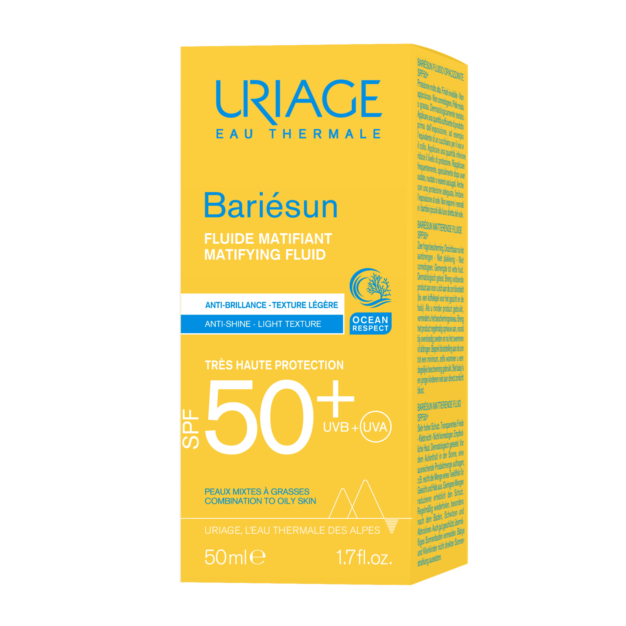 Uriage Bariésun - Matifying Fluid SPF50+ 50ml