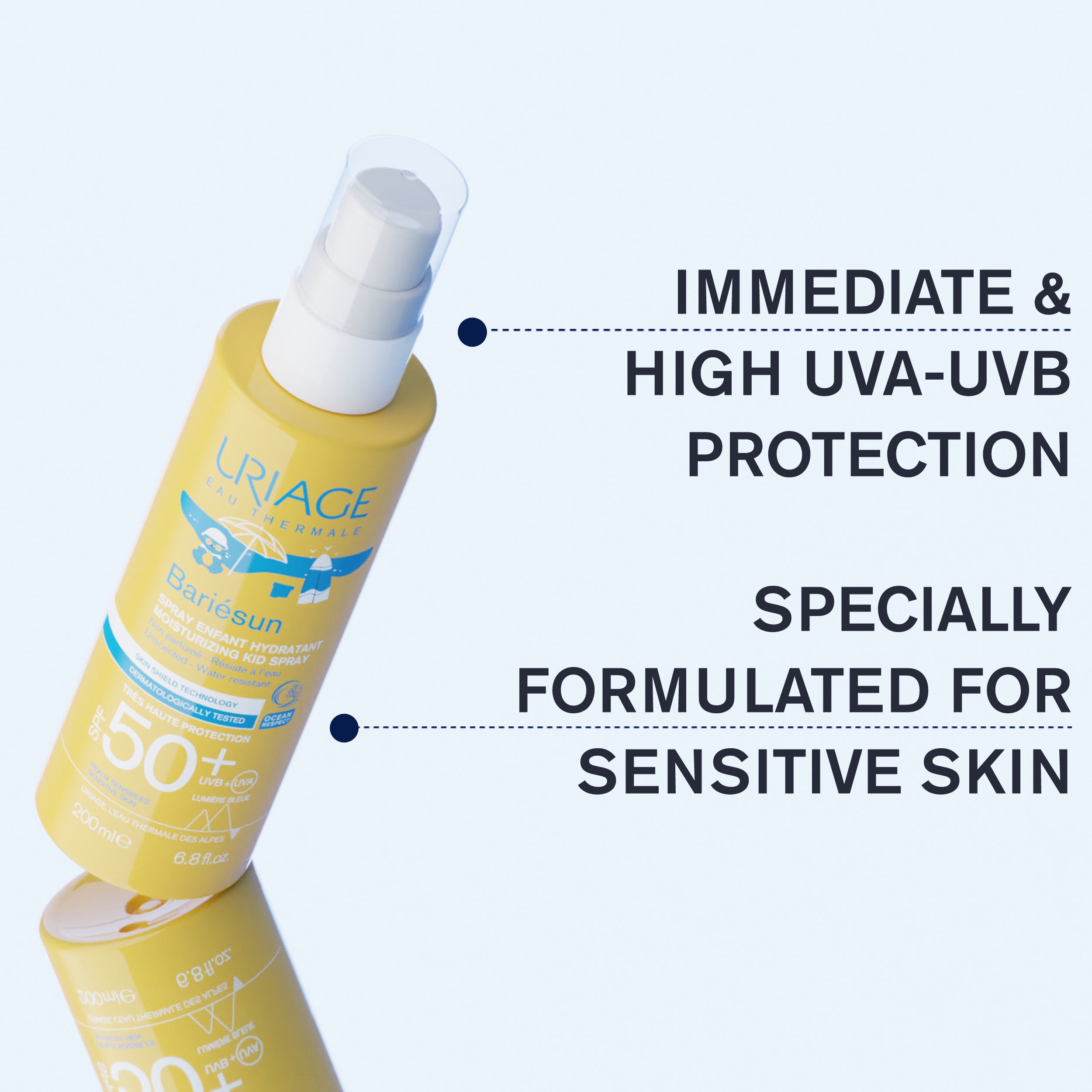 Uriage Bariésun Moisturising Kid Spray SPF50+ 200ml