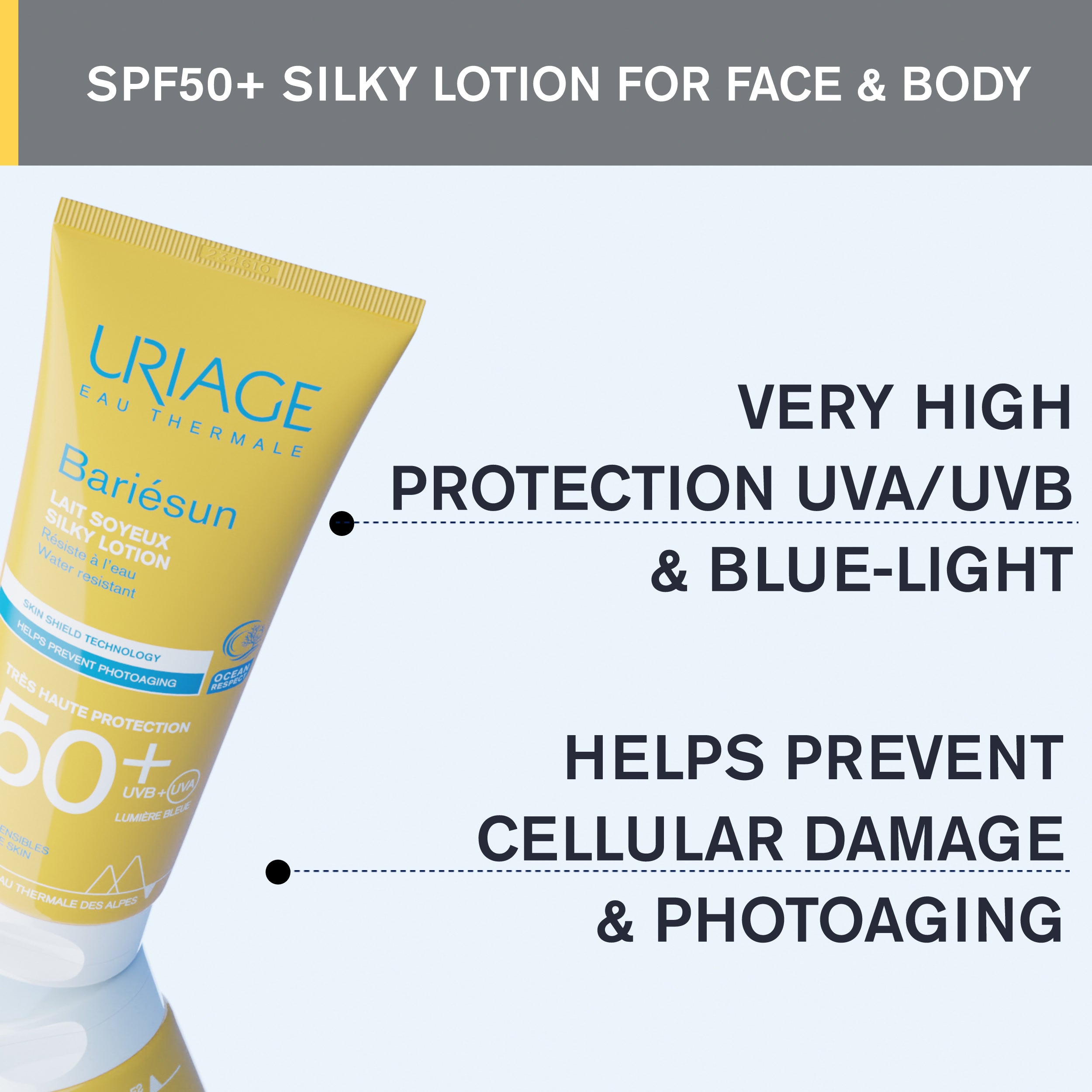 Uriage Bariesun Silky Lotion SPF50+ 100ml