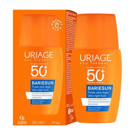Uriage Bariesun Ultra Light Fluid SPF50+30ml – Daily Weightless Defence