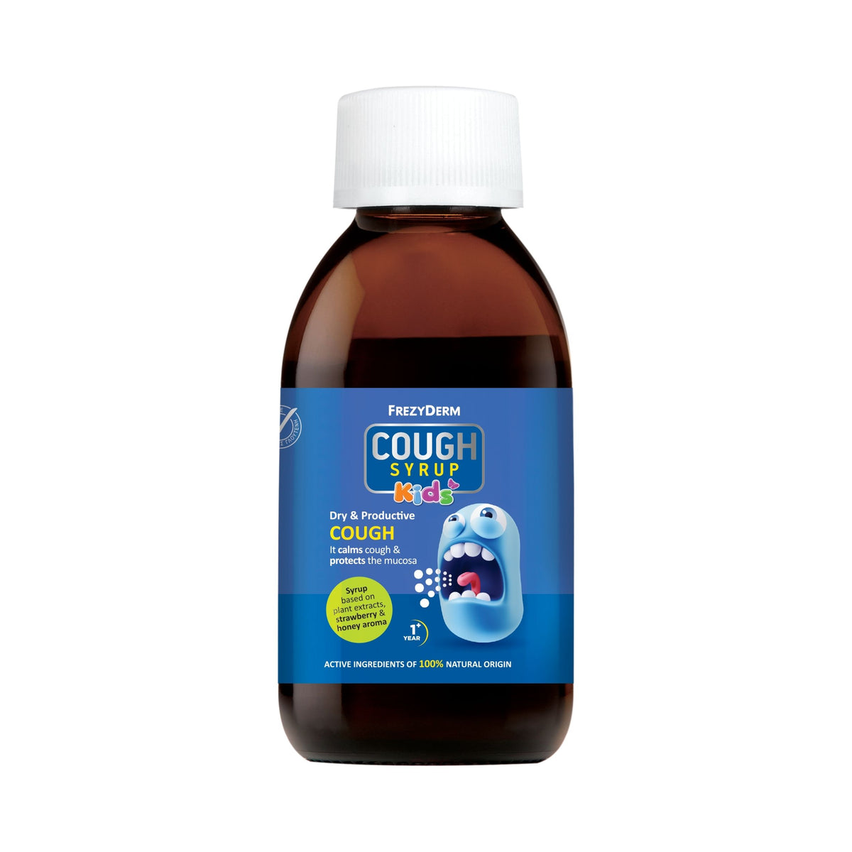 FrezyDerm Cough Syrup Kids +1y 182g