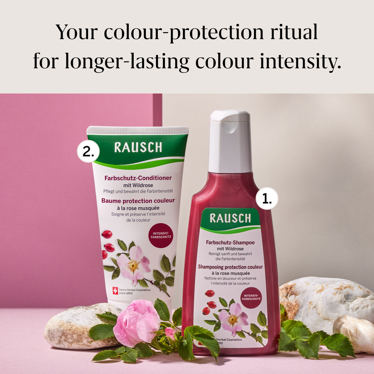Rausch Colour-Protecting Conditioner with Wildrose 150ml