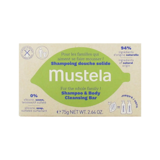 Mustela Shampoo and Body Cleansing Bar 