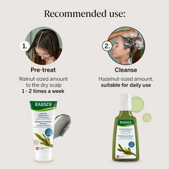 Rausch Greasy Hair Degreasing Shampoo with Seaweed 200ml