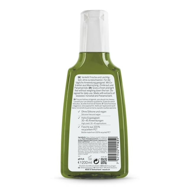Rausch Greasy Hair Degreasing Shampoo with Seaweed 200ml