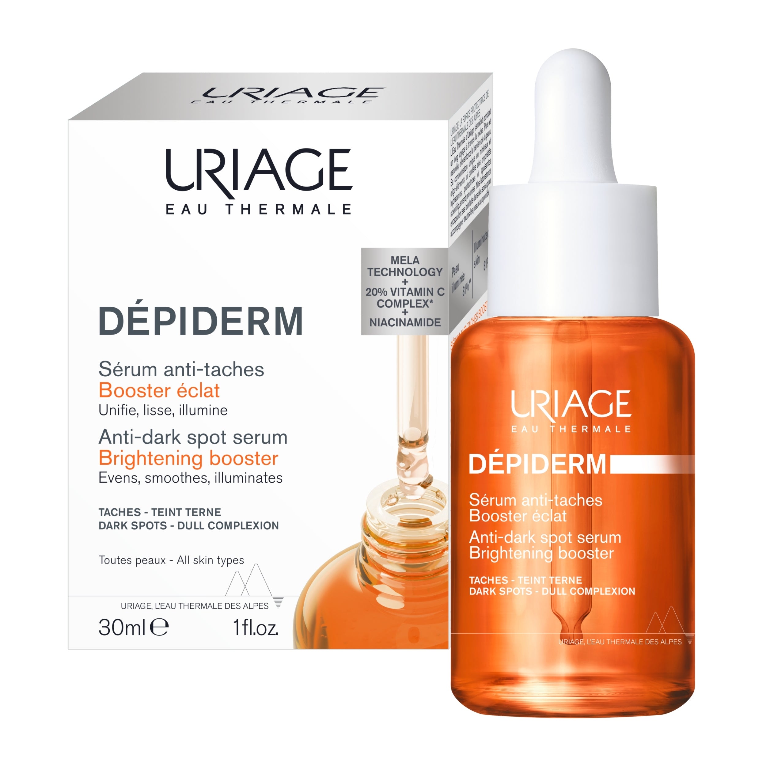 Uriage Depiderm Anti-Brown Spot Brightening Booster 30ml