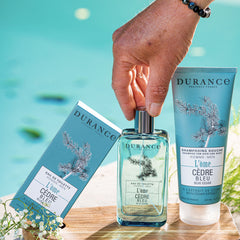 Durance Eau De Toilette Blue Cedar 100ml, Fresh Woody Scent