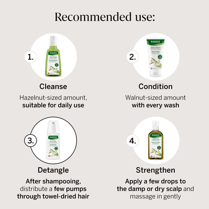 Rausch Detangling spray conditioner with Swiss herbs 100ml