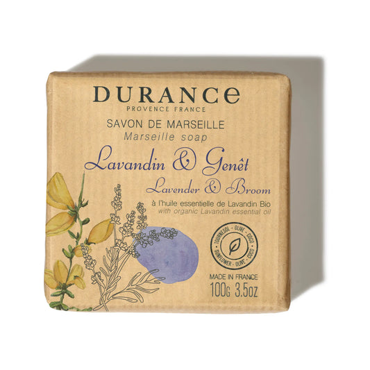 Durance Marseille soap Lavender & Broom 