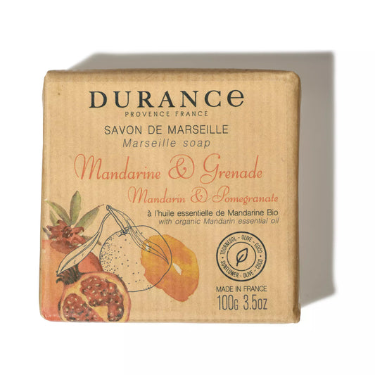 Durance Marseille soap Mandarin & Pomegranate 