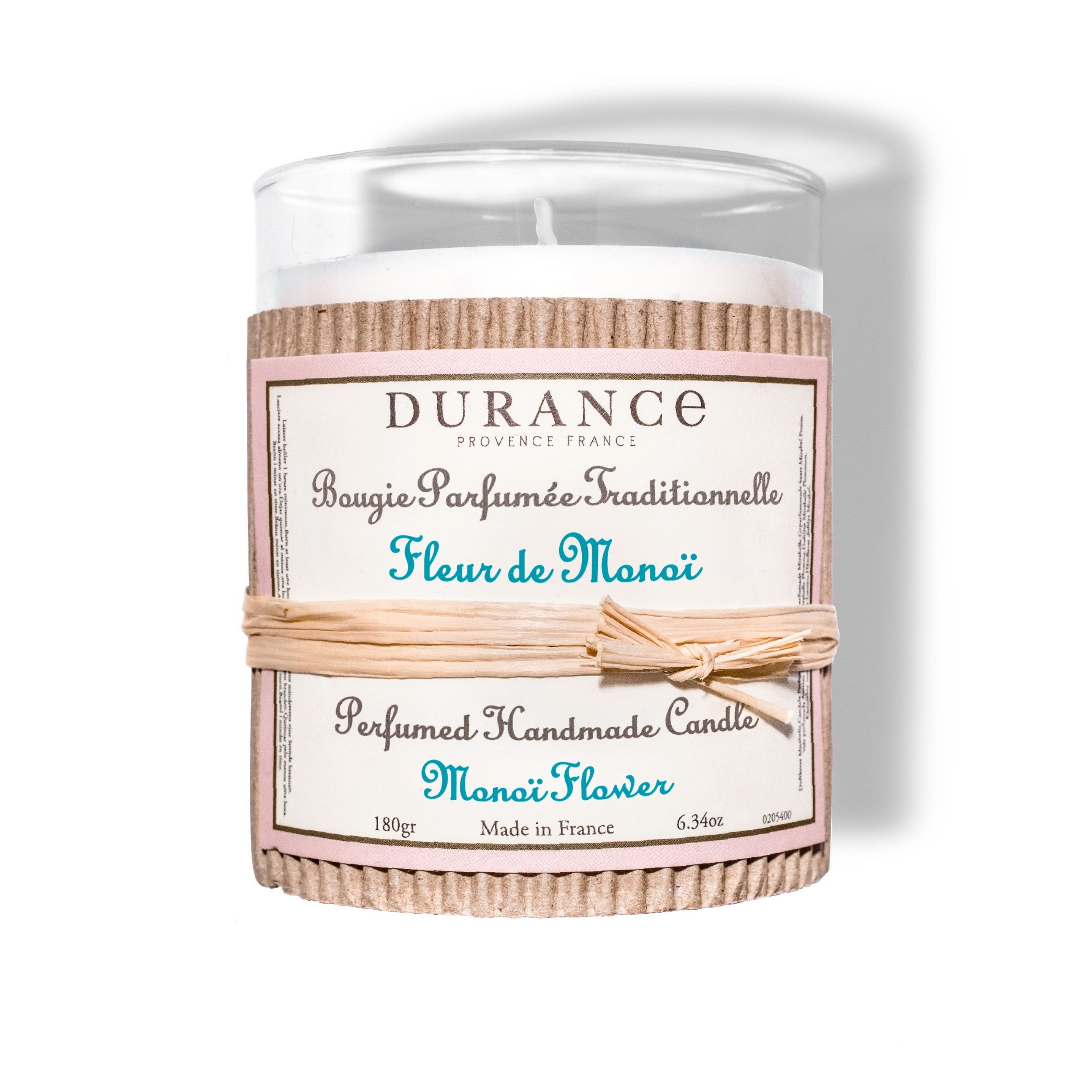 Durance Perfumed Handmade Candle 180g Monoï Flower main Image
