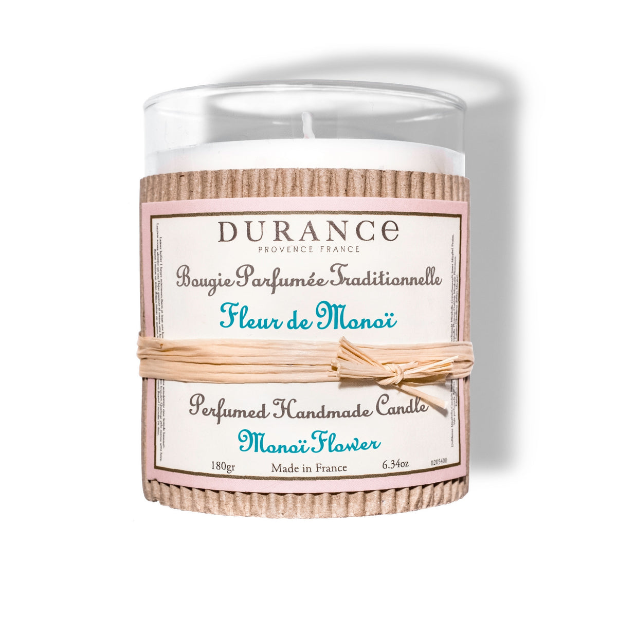 Durance Perfumed Handmade Candle 180g Monoï Flower main Image
