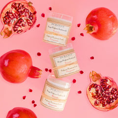 Durance Perfumed Handmade Candle 180g Pomegranate Visuals
