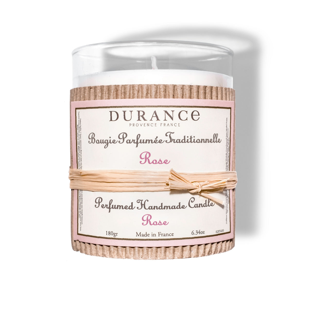 Durance Perfumed Handmade Candle 180g Rosebud main Image
