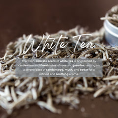 Durance Perfumed Handmade Candle 180g White Tea fragrances
