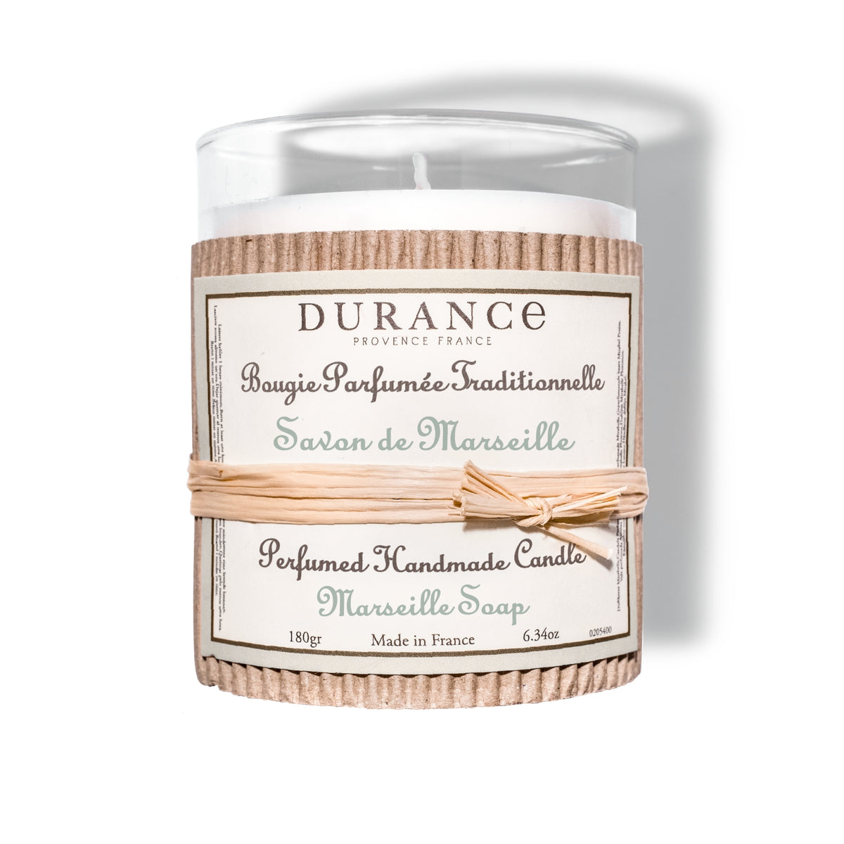 Durance Perfumed handmade Candle 180g Marseille Soap Main Image
