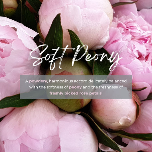 Durance Perfumed handmade Candle 180g Soft peony fragrances
