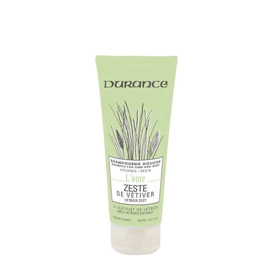 Durance Shampoo for Hair and Body Vetiver Zest