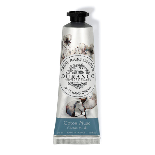 Durance Soft hand cream Cotton Musk