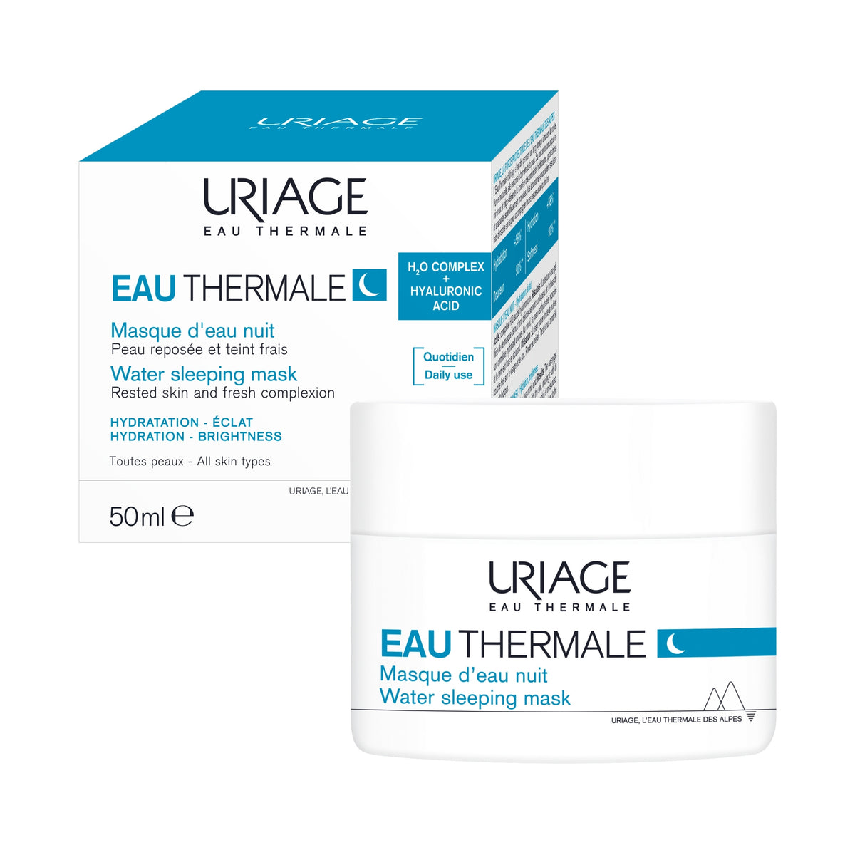 Uriage Eau Thermale Water Sleeping Mask Box