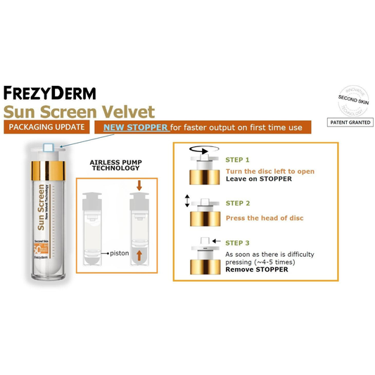 FrezyDerm Sun Screen Velvet Color Face SPF50+ 50ml