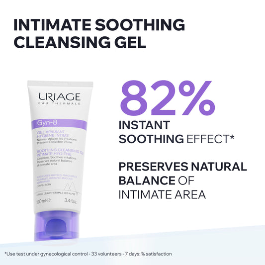 Uriage Gyn-8 Gel 100ml – Soothing Intimate Care